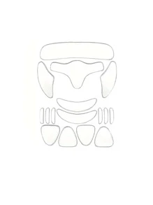 16入組矽膠額頭抗皺貼片,臉部、頸部、下巴和胸部適用 - 無色 - 查看 6