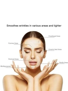 16入組矽膠額頭抗皺貼片,臉部、頸部、下巴和胸部適用 - 無色 - 查看 5