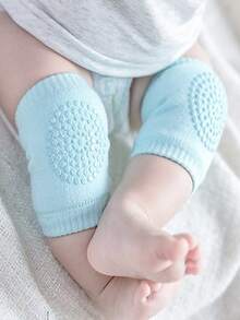 5對中性嬰兒爬行防滑護膝，保護爬行時的嬰兒膝蓋 - 彩色 - 查看 2