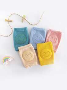 5對男女通用嬰兒爬行防滑護膝，保護嬰兒爬行時的膝蓋 - 彩色 - 查看 4