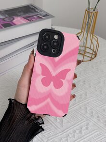 Funda para móvil con patrón de mariposa - Multicolor - Ver 2