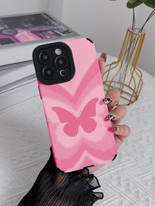 Funda para móvil con patrón de mariposa - Multicolor - Ver 4