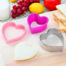 4 Pcs Sandwich Cutter and Sealer Set Decruster Sandwich Maker Lunchbox Bento Box DIY Cookie Cutters Uncrustables Pancake Maker(Multiple colors) - Multiple Colors - View 7