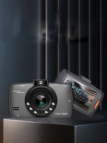 2.2 Inch Full HD Car Night Vision Video Surveillance Recorder - Black - View 6