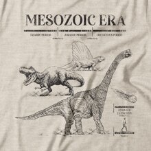 Men T-Shirts - Beige - View 2