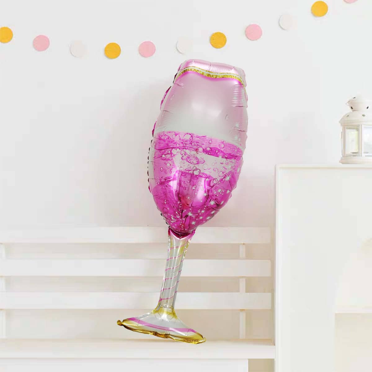 1pc Goblet Shaped Wine Glass,Christmas