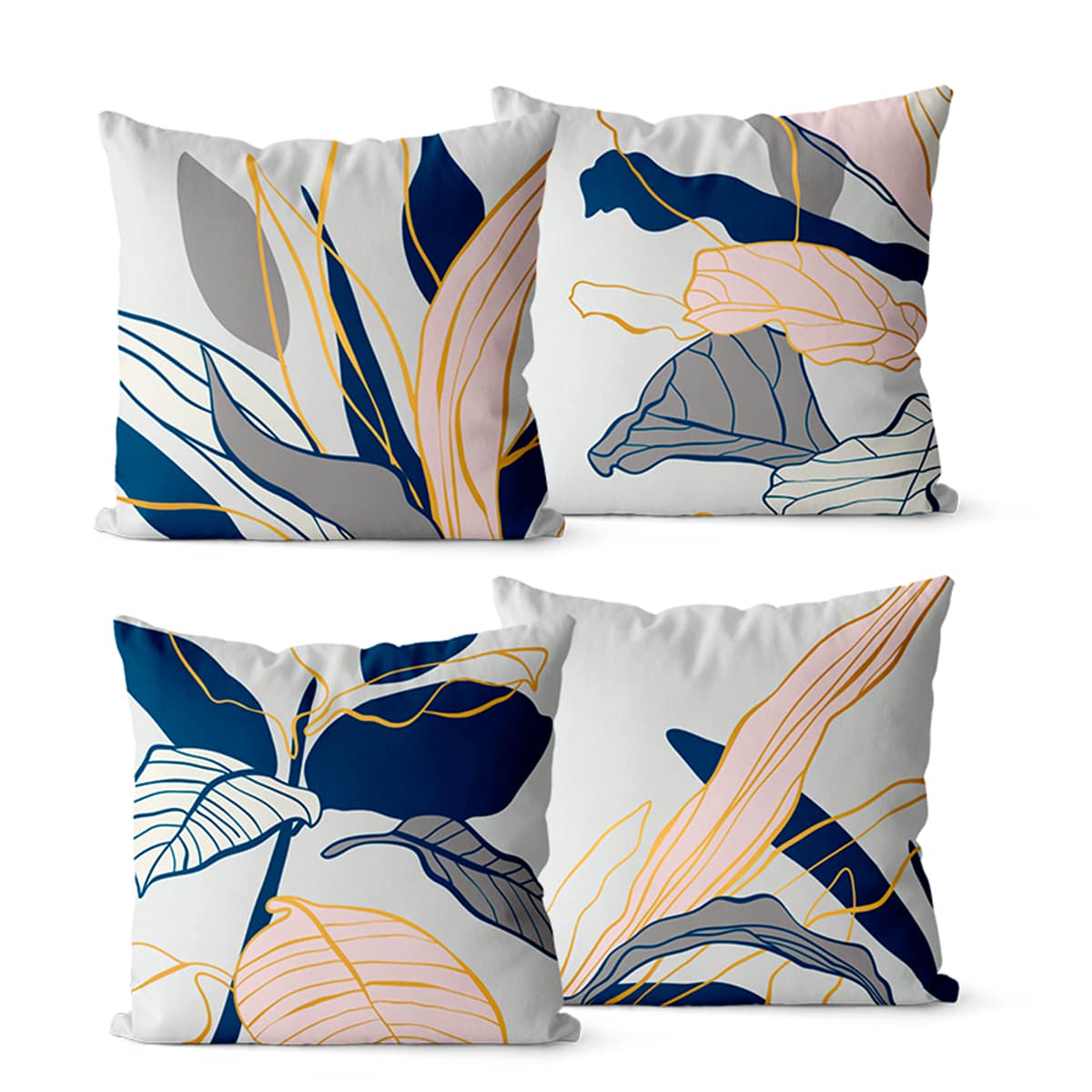Decorative Pillows - 藍色 - 查看 1