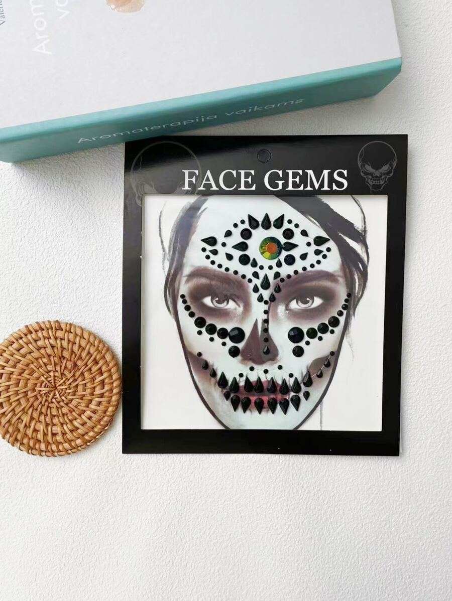 Acrylic Rhinestone Sticker For Face Decoration And Makeup At Costume ...