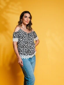 Women T-Shirts - 黑色 - 查看 2