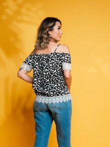 Women T-Shirts - 黑色 - 查看 4