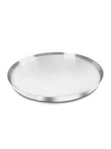 Forma Pizza - 35 cm de diâmetro - Prata - Visão 4