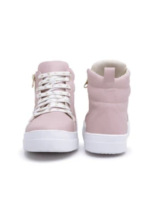 Women Fashion Boots - 淺粉色 - 查看 3