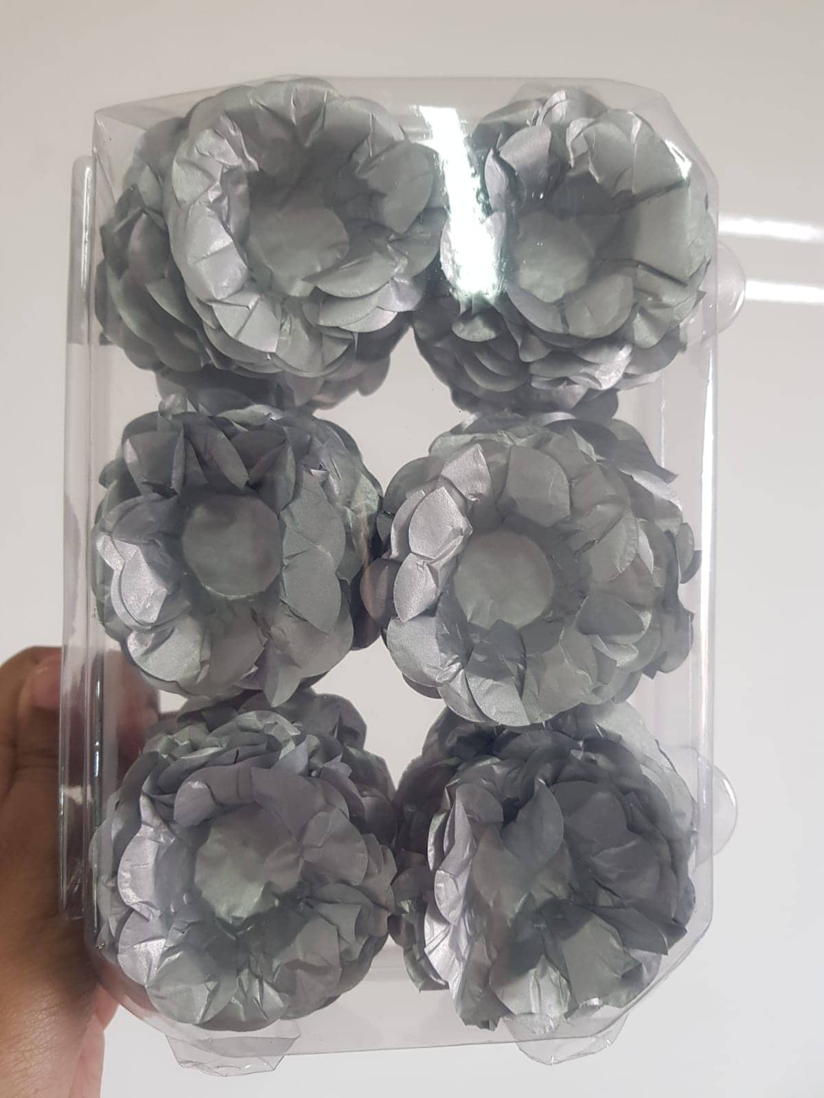 Party Backdrops - Silver - View 1