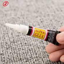 1入組s/5入組/10入組 502膠水辦公粘合劑快乾膠水鞋膠金屬塑料皮革萬能膠水 - 彩色 - 查看 4