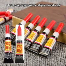 1入組s/5入組/10入組 502膠水辦公粘合劑快乾膠水鞋膠金屬塑料皮革萬能膠水 - 彩色 - 查看 2