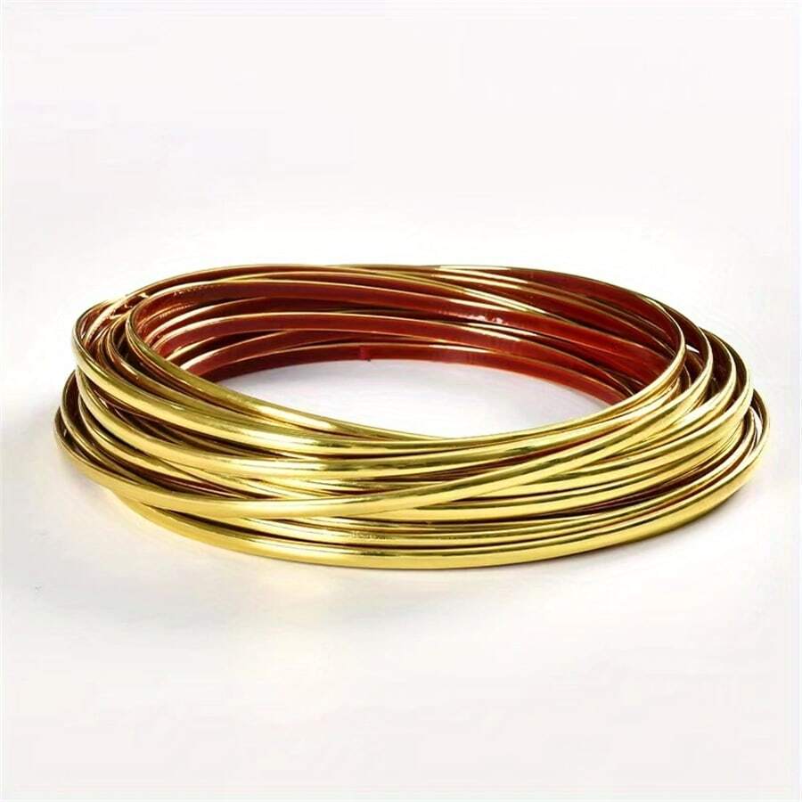 3d加厚矽膠牆貼,泡沫eva柔軟牆貼,碰撞安全,隔音、隔熱,流行的電視背景牆,臥室客廳牆壁裝飾即貼壁紙,防水防潮,室內外牆壁裝飾牆貼 - 金色 - 查看 1