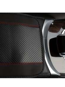 Car Accessories Pu Leather Center Console Armrest Pad Cover - Red - View 3