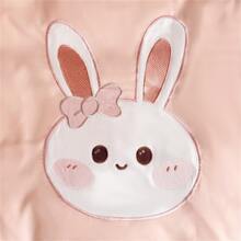 3入組,刺繡風格,枕套、被套、床單三件套 - 粉色 - 查看 8