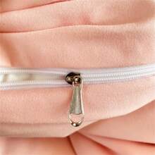 3入組,刺繡風格,枕套、被套、床單三件套 - 粉色 - 查看 10