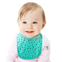 Baby Bibs Super Soft Absorbent With Adjustable Snap for Baby Boys and Girls 10 Pack - Hồng - Xem 6