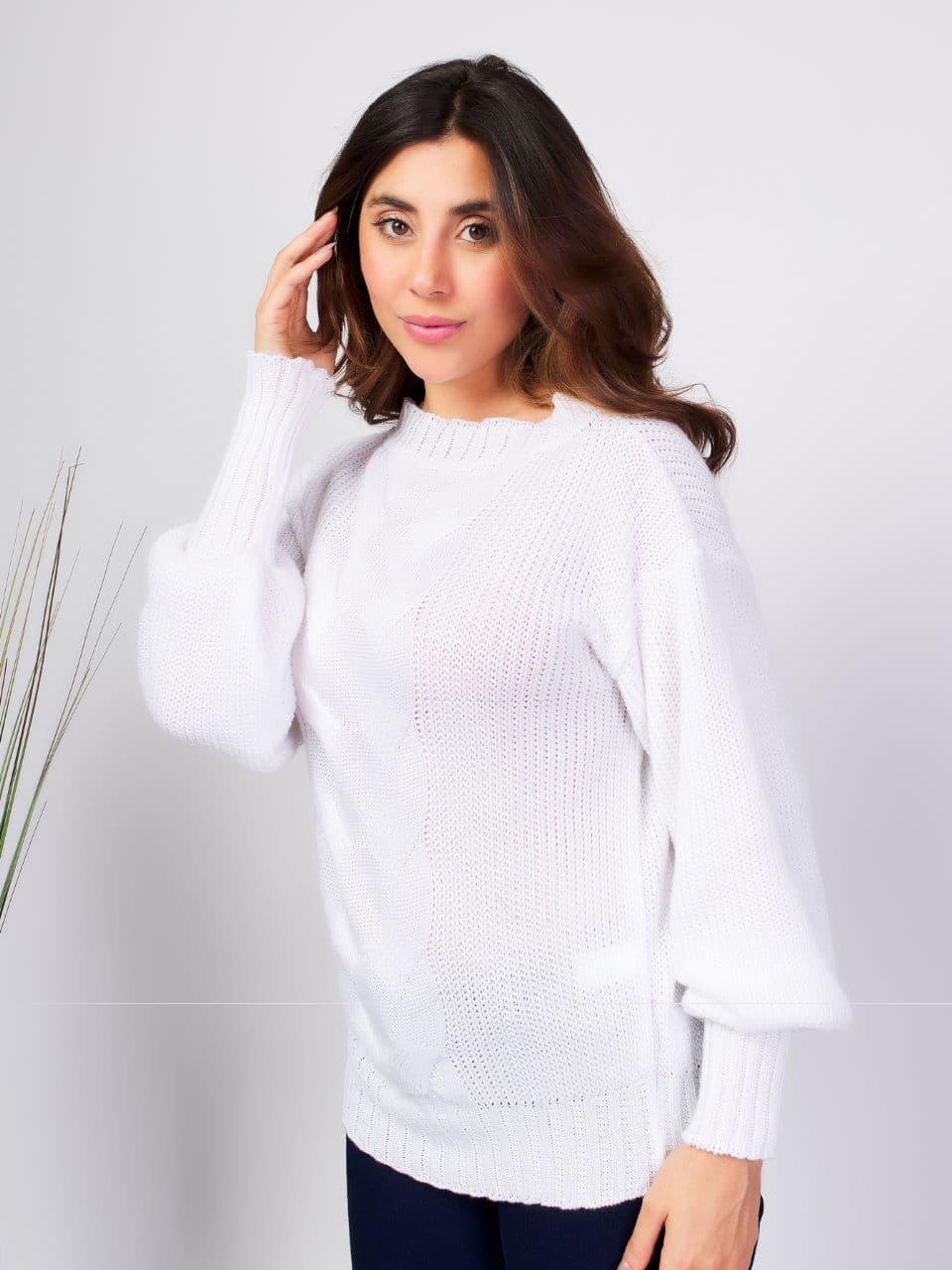 Women Sweaters - trắng - Xem 1