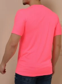 Men T-Shirts - Dusty Pink - View 3
