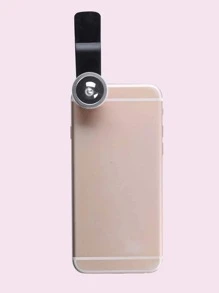 DeTODO Lente Clip de Ojo de Pez de Celular 3 en 1 - Plateado - Ver 9