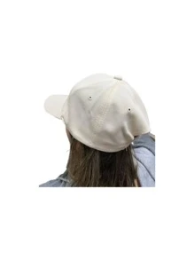Men Baseball Cap - White - View 3