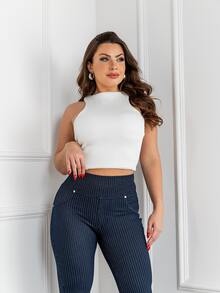 Women Jeans - Màu xanh lam - Xem 8