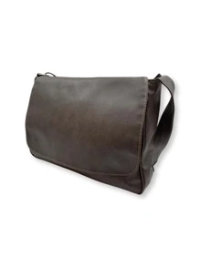 Men Briefcase - Rust Brown - View 5