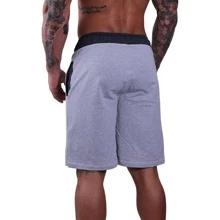Men Sports Shorts - Màu Xám nhạt - Xem 2
