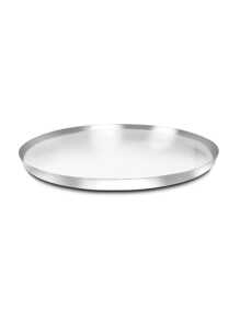 Kit 3 Formas Pizzas - 30 - 35 - 40cm - Prata - Visão 4