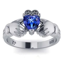 Fine Single Ring - Xanh đậm - Xem 3