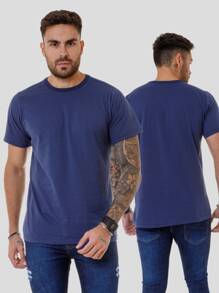 Men T-Shirts - 深灰色 - 查看 3