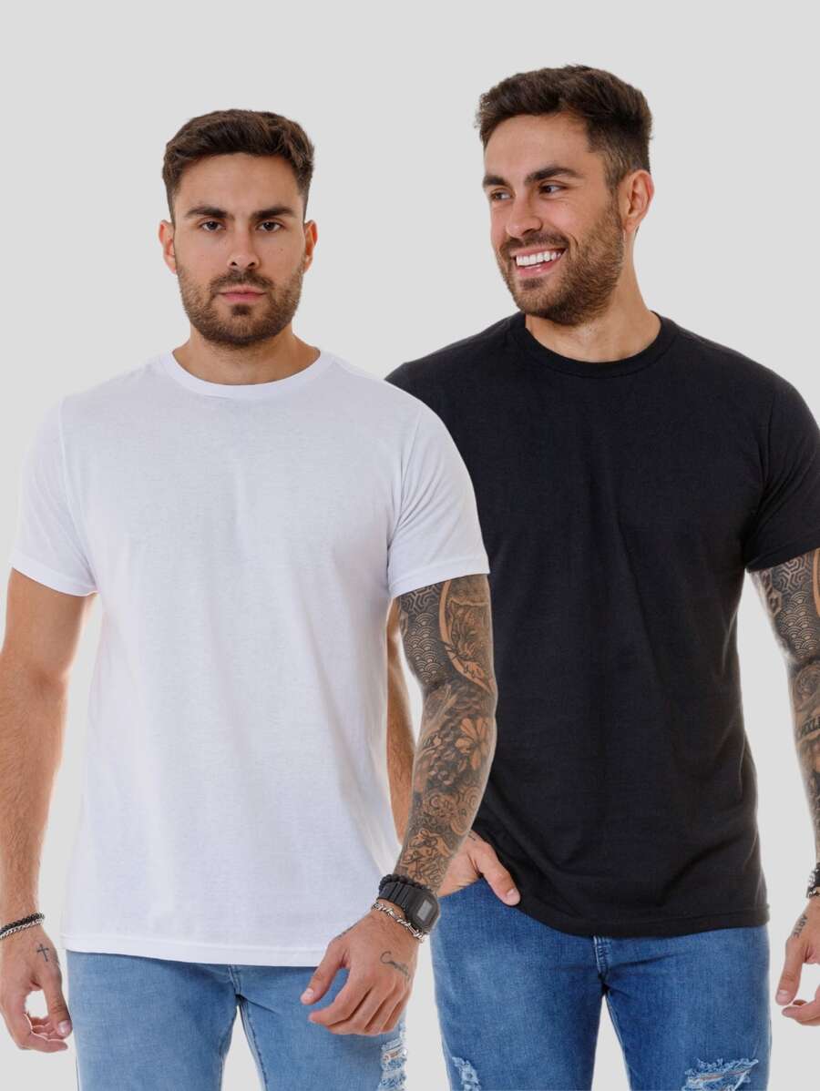 Men T-Shirts - 白色 - 查看 1