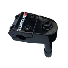 Poste Mutante Bmx De 1 , Con Tornillo Expansor - Negro - Ver 3