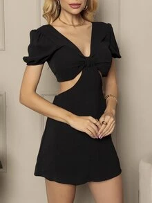 Women Jumpsuits - màu đen - Xem 4