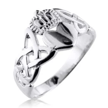 Fine Single Ring - 銀色 - 查看 1