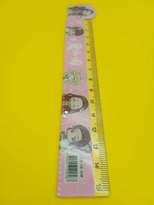 15cm KAWAII RULER BOX WITH 100 Pcs TWO DIFFERENT COLORS AND DESIGNS - 彩色 - 查看 7