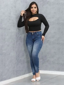 Women T-Shirts - 黑色 - 查看 3