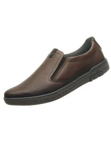 Men Loafers - 鏽棕色 - 查看 3