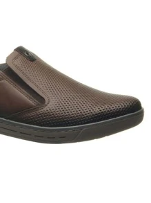 Men Loafers - 鏽棕色 - 查看 4