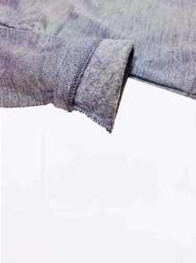 Suéter Cerrado Cuello V Uniforme Escolar Punto Roma Tallas Reducidas - Gris - Ver 5