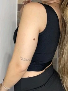 Women Tops - 黑色 - 查看 2