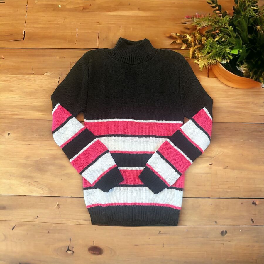 Young Girls Coats - 黑色 - 查看 1