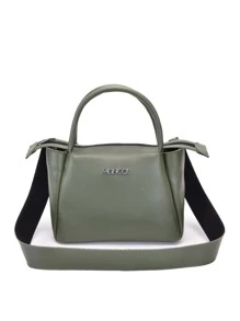 Women Tote Bags - 軍綠色 - 查看 2