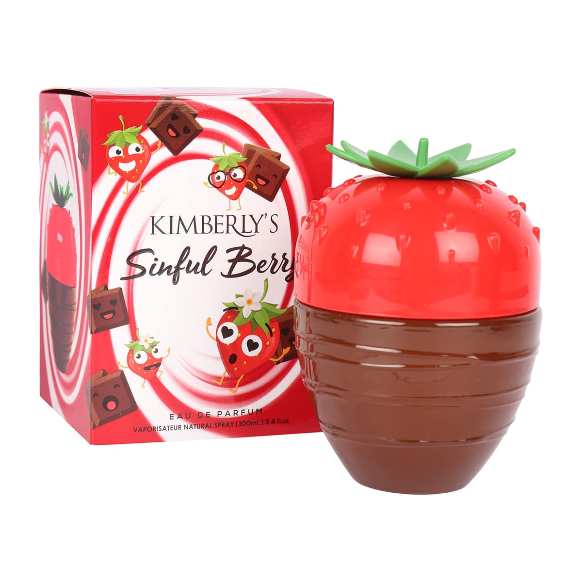 Kimberly Sinful Berry 3.4 Oz Perfume For Women - Clear - View 1