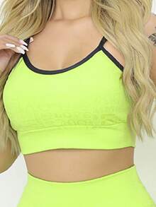 Women Sports Sets - Màu xanh chanh - Xem 3