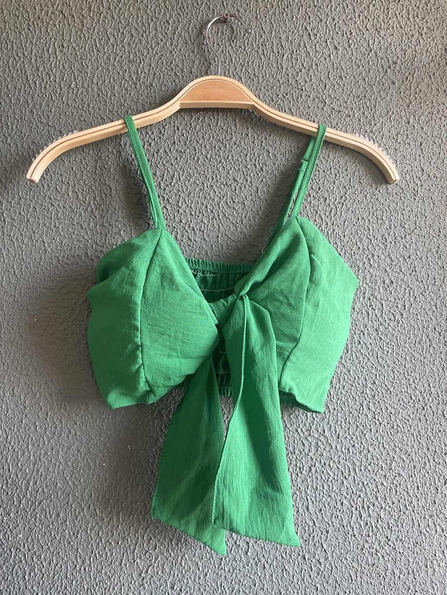 Women Tank Tops & Camis - màu xanh lá - Xem 1