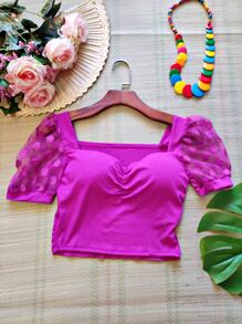 Women Tops - Màu tím - Xem 1